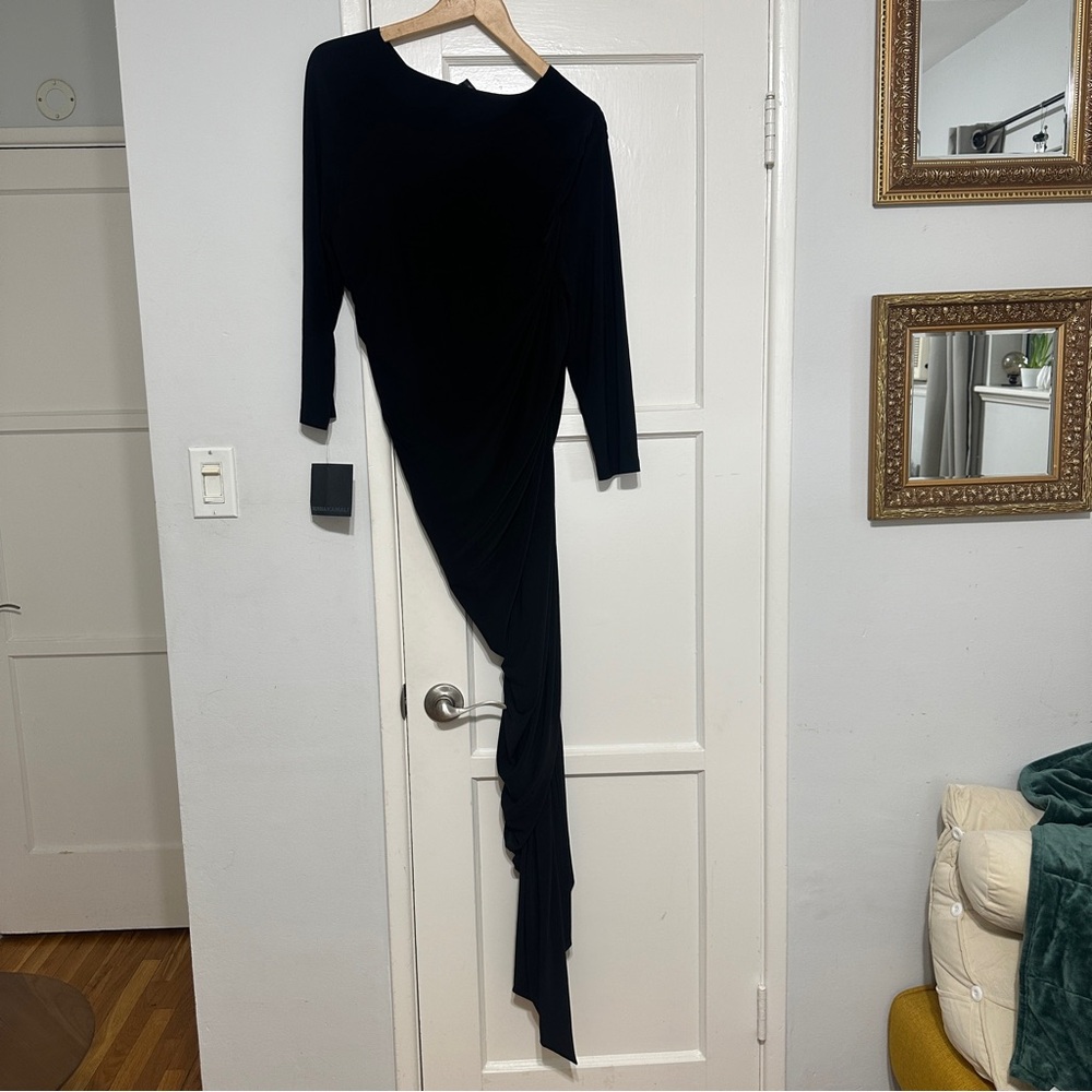 NWT NORMA KAMALI Long Sleeve Diana Gown Sz XL/42 - Picture 6 of 11